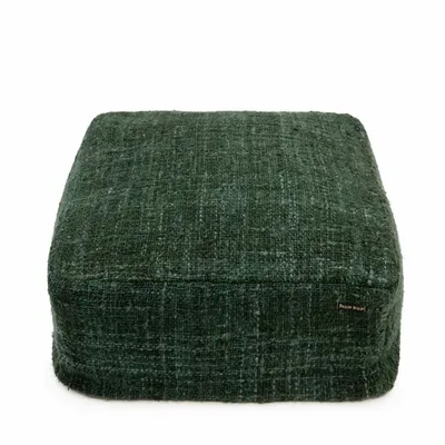 Ottomans - The Oh My Gee Pouffe - Forest Green - BAZAR BIZAR LIVING