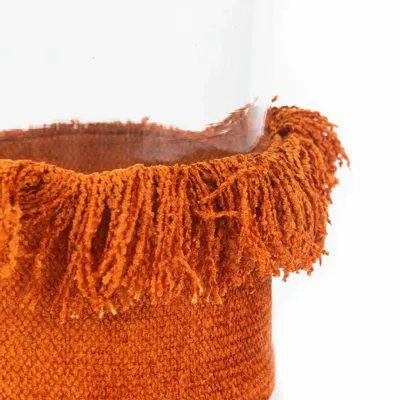 Bougeoirs et photophores  - Le Bougeoir Oh My Gee - Velours Rouille - XL - BAZAR BIZAR LIVING