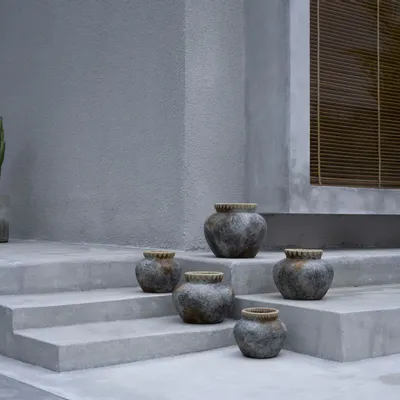 Vases - Le Vase Styly - Gris Antique - S - BAZAR BIZAR LIVING