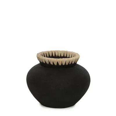 Vases - Le Vase Styly - Noir Naturel - S - BAZAR BIZAR LIVING
