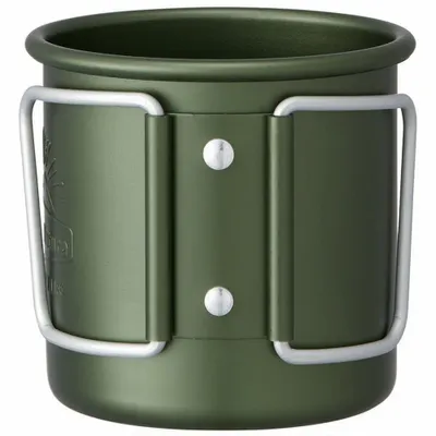 Barbecues - Mug camping, poignée pliante, aluminium 300 ml  / SKATER - ABINGPLUS