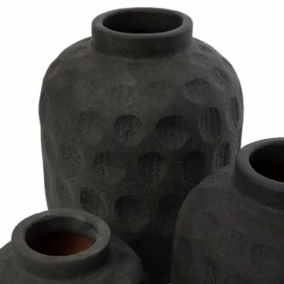 Vases - The Trendy Vase - Black - M - BAZAR BIZAR LIVING