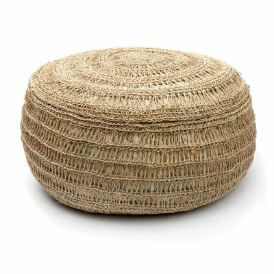 Poufs - Le Pouf Seagrass - Naturel - 60 - BAZAR BIZAR LIVING