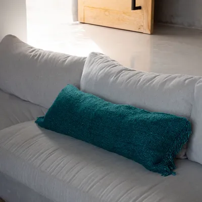 Cushions - The Oh My Gee Cushion Cover - Aqua - 35x100 - BAZAR BIZAR LIVING