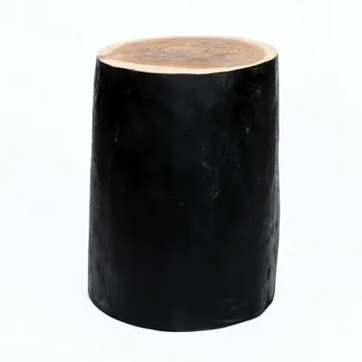 Tabourets - Le Tabouret Tribe - Noir naturel - BAZAR BIZAR LIVING