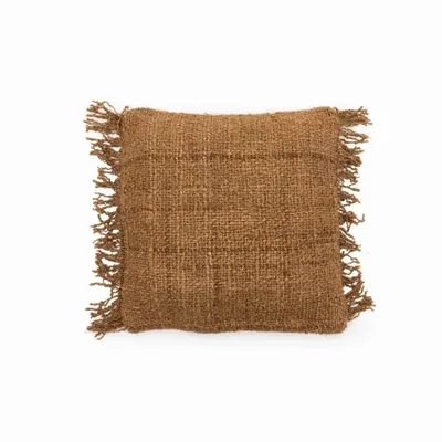 Cushions - The Oh My Gee Cushion Cover - Brown - 40x40 - BAZAR BIZAR LIVING