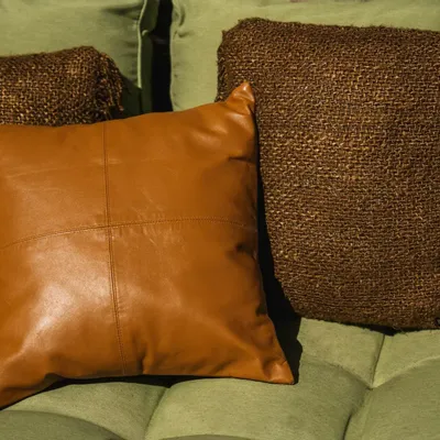 Cushions - The Oh My Gee Cushion Cover - Brown - 40x40 - BAZAR BIZAR LIVING