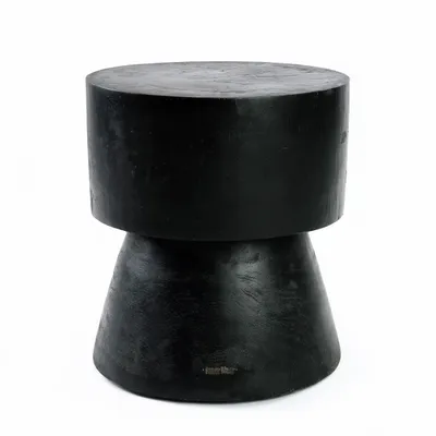 Stools - The Warmi Stool - Black - BAZAR BIZAR LIVING