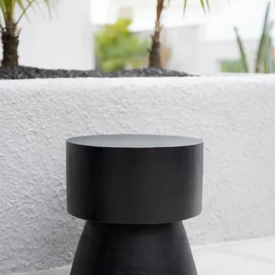 Tabourets - Le Tabouret Warmi - Noir - BAZAR BIZAR LIVING