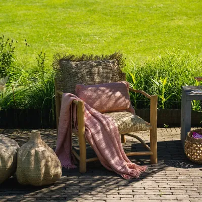 Coussins - La Housse De Coussin Oh My Gee - Rose Saumon - 30x50 - BAZAR BIZAR LIVING