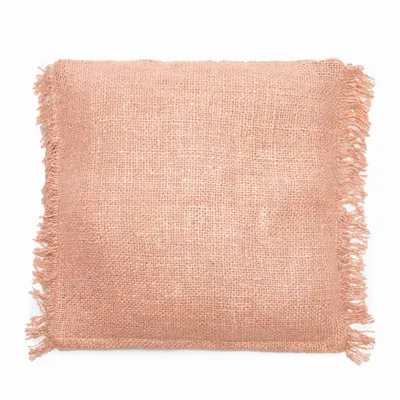 Coussins - La Housse De Coussin Oh My Gee - Rose Saumon - 60x60 - BAZAR BIZAR LIVING