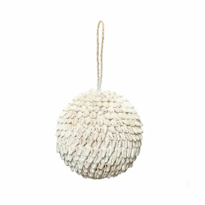 Decorative objects - The Bubble Shell Ball - White - M - BAZAR BIZAR LIVING