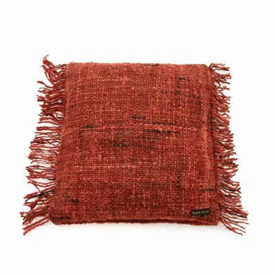 Cushions - The Oh My Gee Cushion Cover - Cherry Red - 40x40 - BAZAR BIZAR LIVING