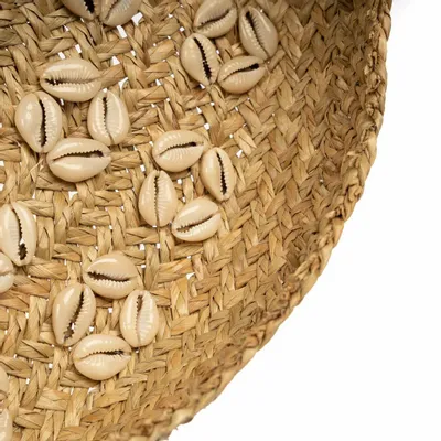 Other wall decoration - The Caribe Shell Plate - Natural White - M - BAZAR BIZAR LIVING