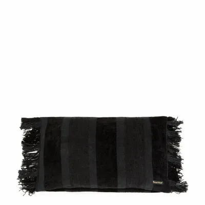 Coussins - La Housse de Coussin Oh My Gee - Velours Noir - 30x50 - BAZAR BIZAR LIVING