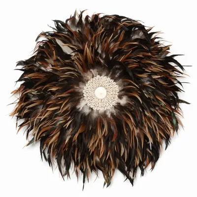 Other wall decoration - The Coastal Juju - Black Brown - L - BAZAR BIZAR LIVING