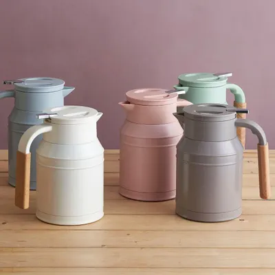 Tea and coffee accessories - Thermos 1L, stainless steel desktop thermal pot tank/Mosh! - ABINGPLUS