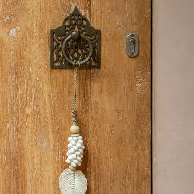 Decorative objects - The Leaf & Shell Tassel - White - BAZAR BIZAR LIVING