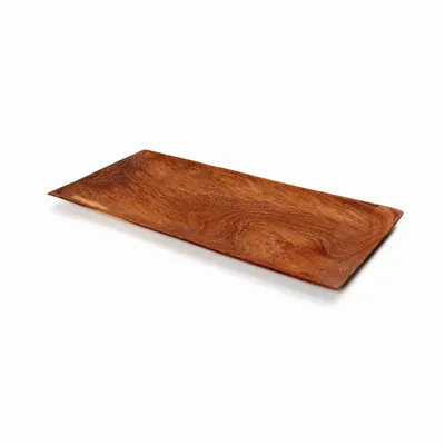 Platter and bowls - The Teak Root Sushi Plate - M - BAZAR BIZAR LIVING