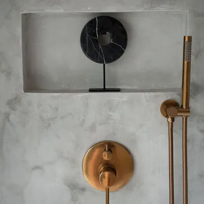 Objets de décoration - Marble Disc Sur Pied - Noir - S - BAZAR BIZAR LIVING