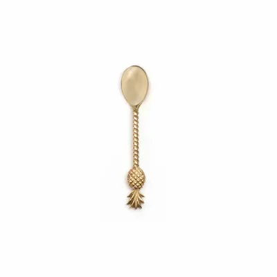 Flatware - The Pineapple Tea Spoon - Gold - BAZAR BIZAR LIVING