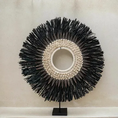 Objets de décoration - Le Nassau Hoop Sur Pied - Noir - L - BAZAR BIZAR LIVING