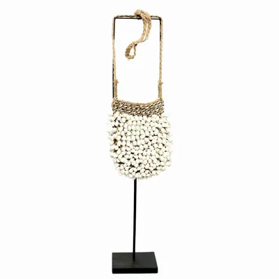 Decorative objects - The Shell Purse on Stand - BAZAR BIZAR LIVING