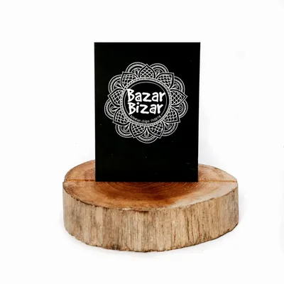 Decorative objects - The Teak Root Card Holder - BAZAR BIZAR LIVING