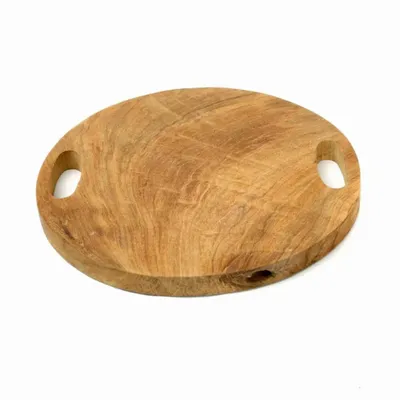Plateaux - Le Plateau En Teak Root - Naturel L - BAZAR BIZAR LIVING