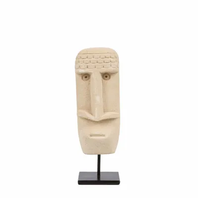 Sculptures, statuettes and miniatures - The Sumba Stone #21 on Stand - BAZAR BIZAR LIVING