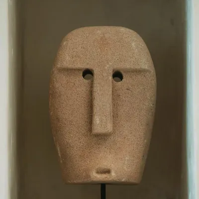 Sculptures, statuettes and miniatures - The Sumba Stone #22 on Stand - BAZAR BIZAR LIVING