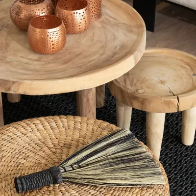 Objets de décoration - Sweeping Brush - Noir Naturel - BAZAR BIZAR LIVING