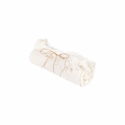 Linge de table textile - La Nappe en Lin - Blanc -150x200 - BAZAR BIZAR LIVING