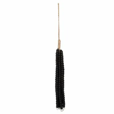 Objets de décoration - La Pompon En Perles De Bois - Noir - BAZAR BIZAR LIVING