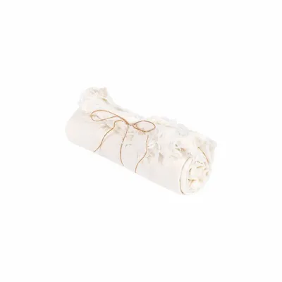 Table linen - The Linen Tablecloth - White - 180x300 - BAZAR BIZAR LIVING