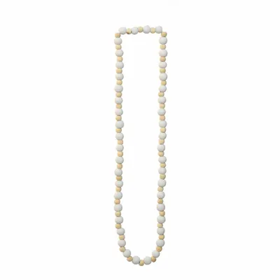 Bijoux - Le Collier Canggu - Blanc Naturel - BAZAR BIZAR LIVING