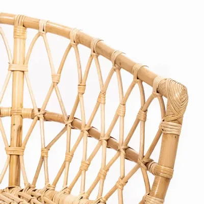 Fauteuils - LESKY - Fauteuil en rotin avec coussins - HYDILE