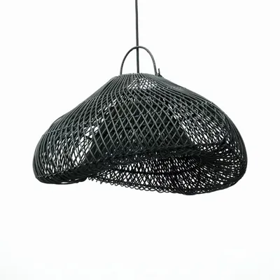 Plafonniers - L'Abat-jour Cloud - Noir - M - BAZAR BIZAR LIVING