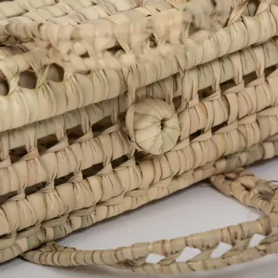 Coffrets et boîtes - VALIO - Grande valisette en feuille de palmier - HYDILE