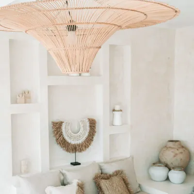 Hanging lights - The Sky Pendant - Natural - XL - BAZAR BIZAR LIVING