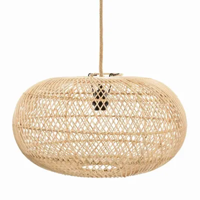 Suspensions - L'Abat-jour Wholly - Naturel - M - BAZAR BIZAR LIVING