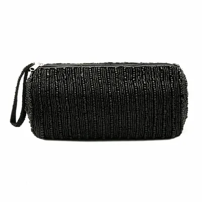 Clutches - The Pencil Case - Black - BAZAR BIZAR LIVING