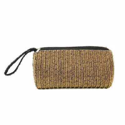 Clutches - The Pencil Case - Gold - BAZAR BIZAR LIVING