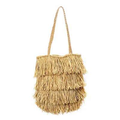 Bags and totes - The Raffia Bahamas Tote - Natural - BAZAR BIZAR LIVING