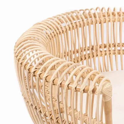 Fauteuils - HAVANA - Fauteuil en rotin avec coussin - HYDILE