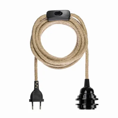 Circuit-breakers - Fitting Lamps - Natural Black - BAZAR BIZAR LIVING