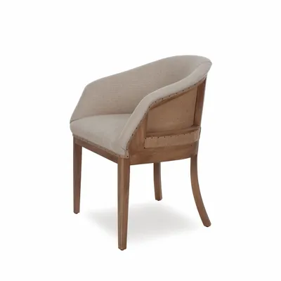 Chairs for hospitalities & contracts - Girona Chair Essence Natural Beige | Chair - CREARTE COLLECTIONS