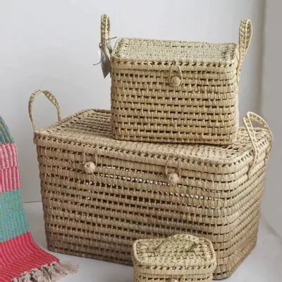 Caskets and boxes - Palm leaf case - PILOU - HYDILE