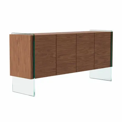Mobilier et rangements pour bureau - Buffet en noyer - ANGEL CERDÁ