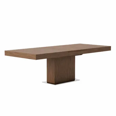 Dining Tables - Walnut extendable dining table - ANGEL CERDÁ